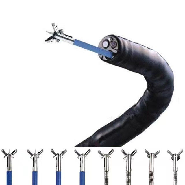 Manueller Colonoscopy-flexible Biopsie-Zange endoskopisches medizinisches Wegwerf1.8mm 2.4mm